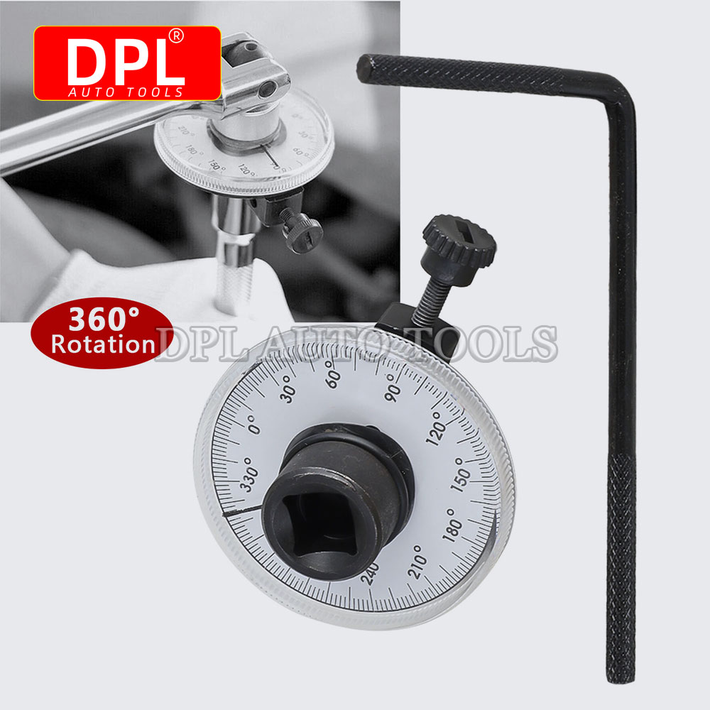 Special Workshop Tools - ประแจแรงบิด Torquemeter Dial Hand Tool อุปกรณ์บริการอัตโนมัติโรงรถปรับเทียบเป็นองศาเครื่องมือยานยนต์ซ่อมรถยนต์