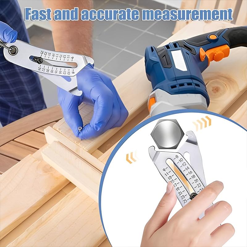 Workshop Tools In Engineering - เครื่องมือวัดขนาดเกลียวแบบพกพา สำหรับตรวจสอบเกลียวอย่างแม่นยำ ใช้งานง่าย เหมาะสำหรับการวัดขนาดเกลียวอย่างรวดเร็วในโรงงาน งานวิศวกรรม และการควบคุมคุณภาพ