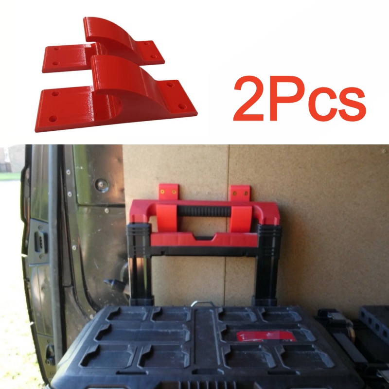 Workshop Tools Ltd - ตะขอเกี่ยวรถเข็น 2 ชิ้น สำหรับรถเข็น Milwaukee Packout