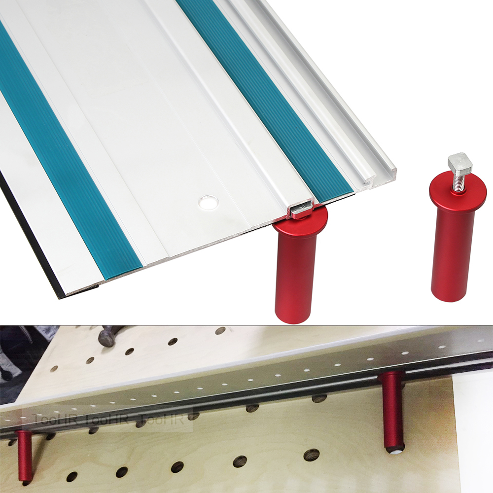 Special Workshop Tools - อะลูมินัมอัลลอยท่องเที่ยว Rail Track Workbench Peg เบรค