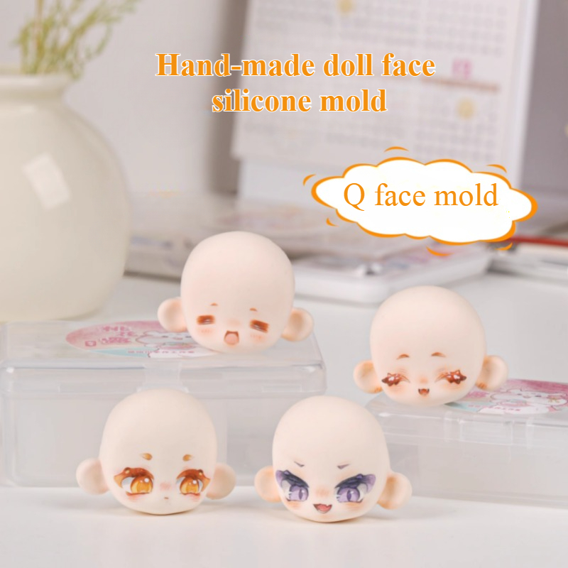 Tools Qa - Ultra Light Clay รุ่น Q การ์ตูนตุ๊กตาซิลิโคนแม่พิมพ์
