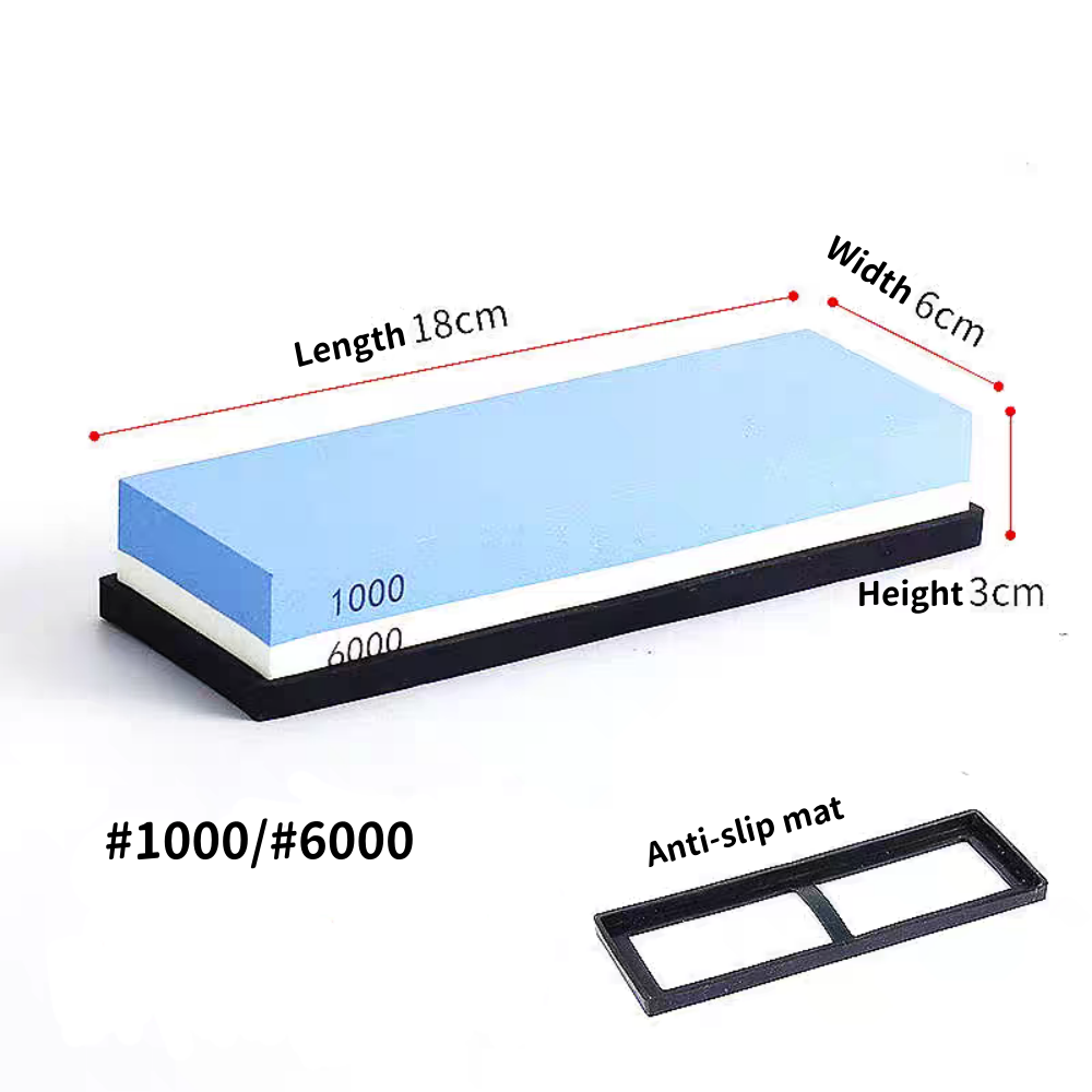 หินลับมีด หินลับคมสองด้าน หยาบ - Sharpening Stone Whetstone บทวิจารณ์และราคา