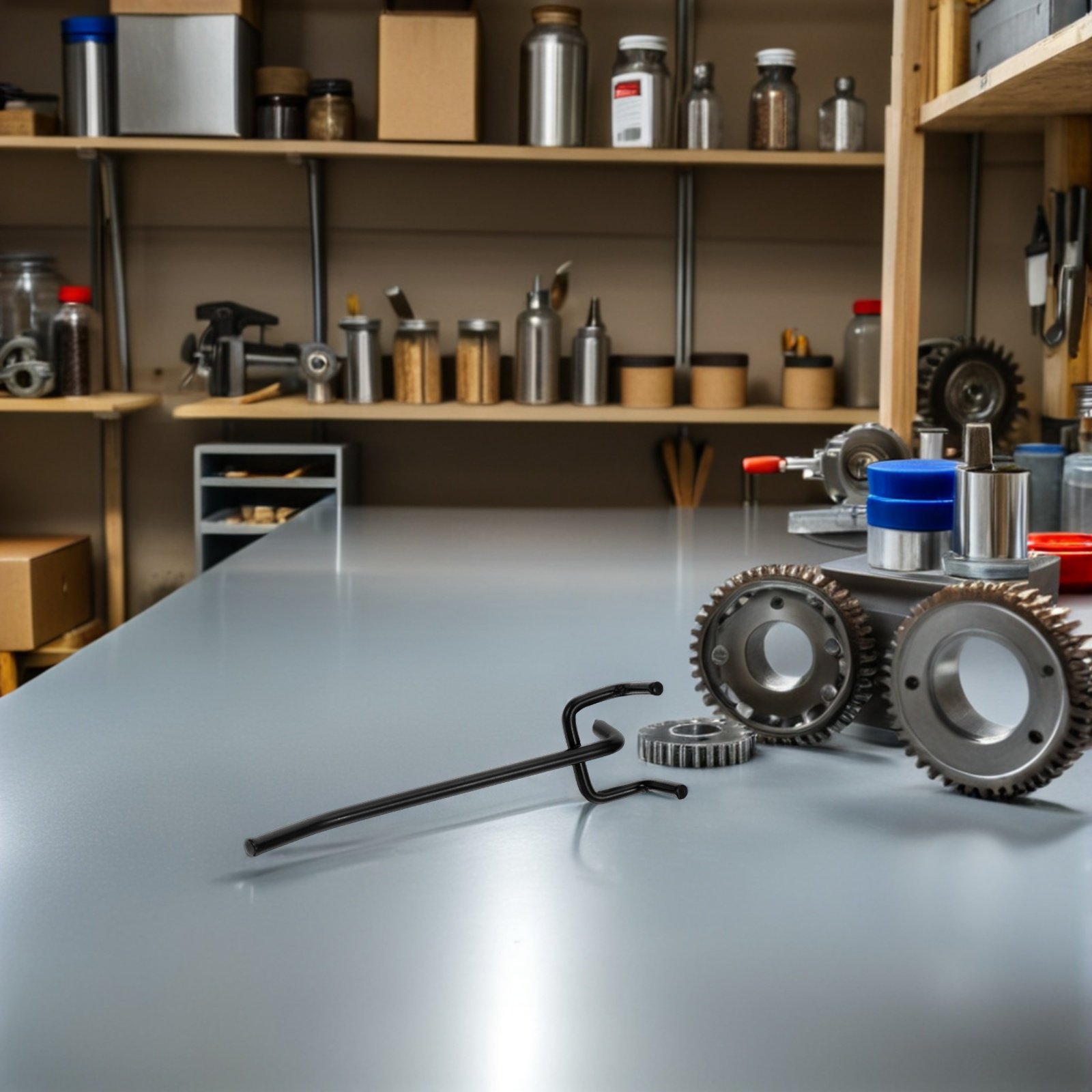 ตะขอแขวนโลหะสำหรับแผ่นเพ็กบอร์ - Workshop Tools Display บทวิจารณ์และราคา