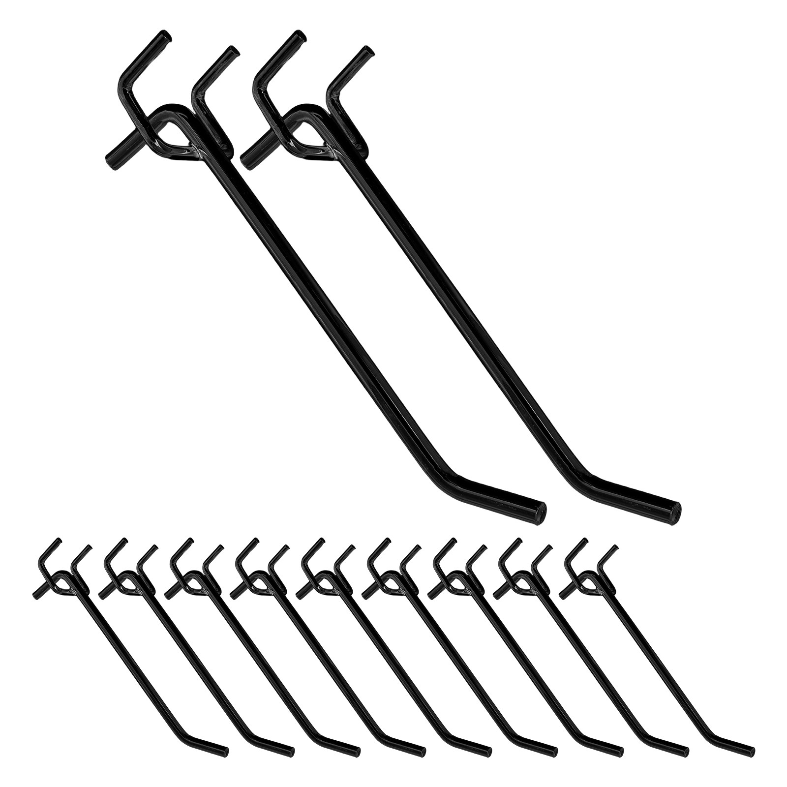ตะขอแขวนโลหะสำหรับแผ่นเพ็กบอร์ - Workshop Tools Display บทวิจารณ์และราคา