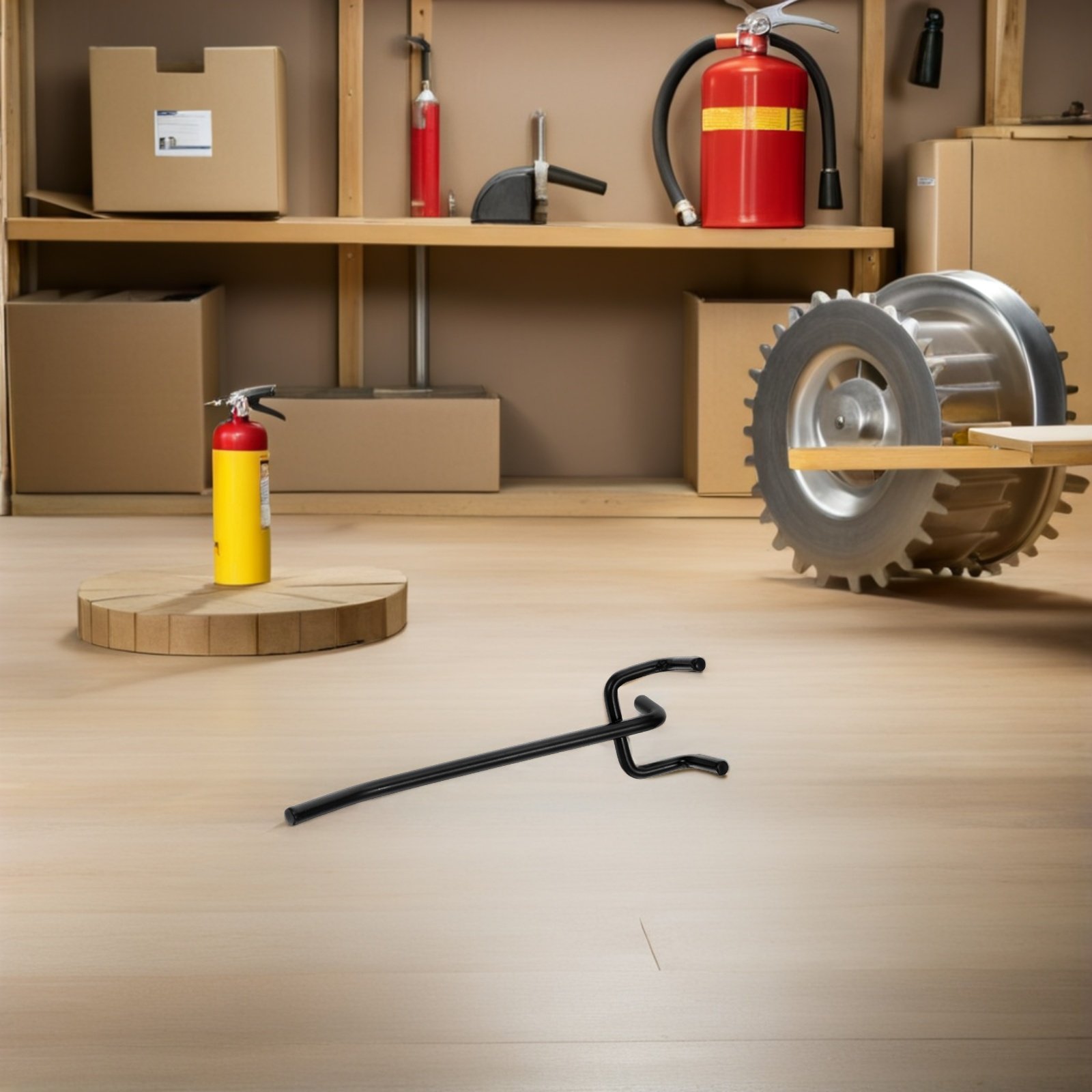 ตะขอแขวนโลหะสำหรับแผ่นเพ็กบอร์ - Workshop Tools Display บทวิจารณ์และราคา