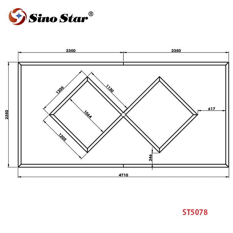 ST5078 Sino Star W2.35*L4.71M  - Best Tools For Workshop บทวิจารณ์และราคา